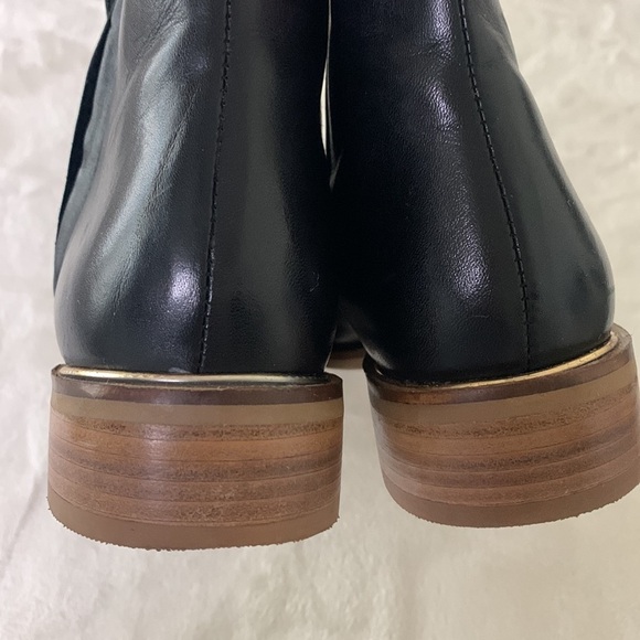 CREVO Ankle Boots Eileen Black Leather Classic Fall Staple, Size 6.5 - Picture 7 of 16